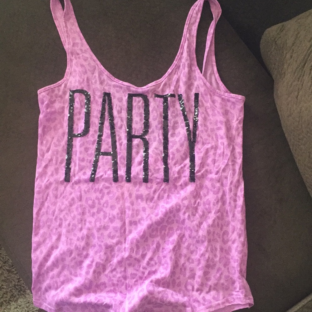 VS Pink “party” tank top